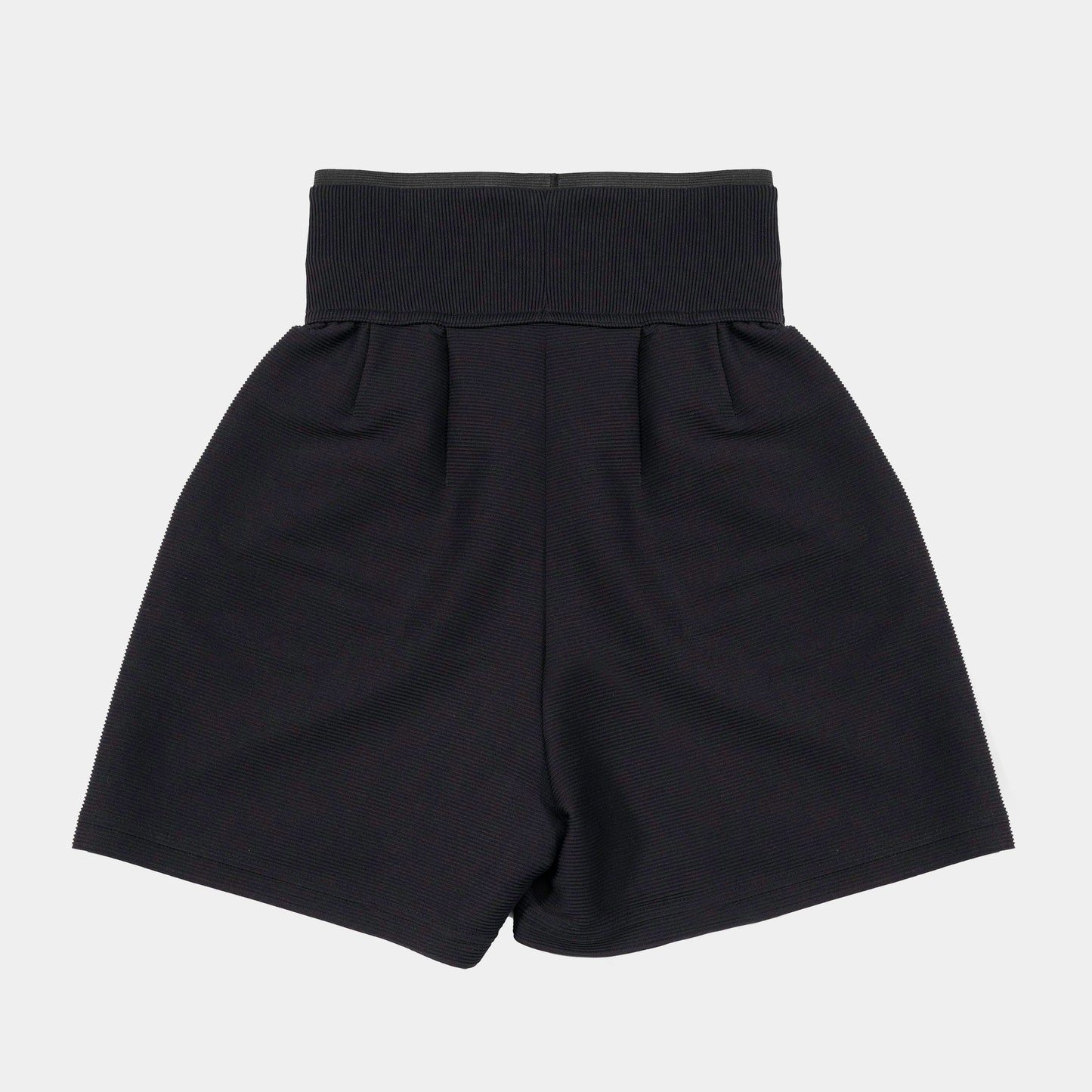 The Ribbed High Waist Shorts