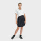 The Ribbed Scooped Skirt